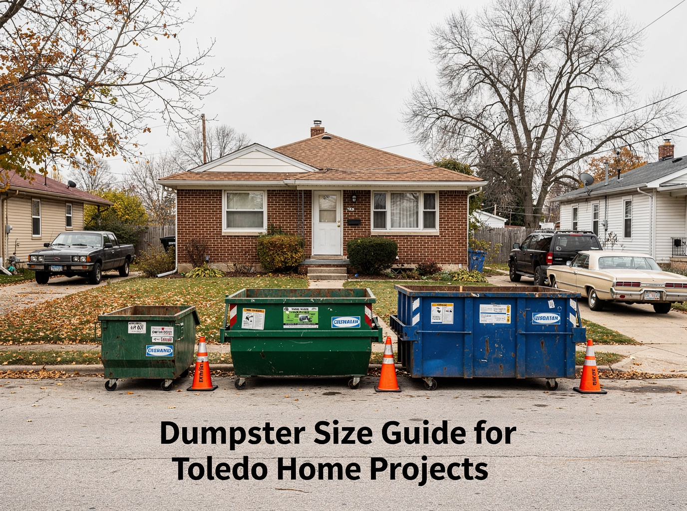 Dumpster Size Guide for Toledo Home Projects